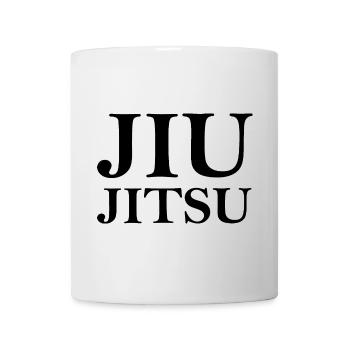 Jiu Jitsu Martial Arts Club Trainer Team Logo - Mug - white - Front