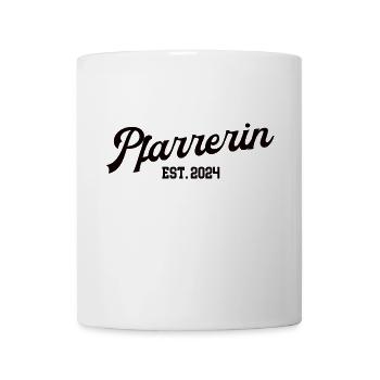 Pfarrerin 2024 Geburtstag Jubiläum Kirche Pastorin - Tasse - Weiß - Vorne