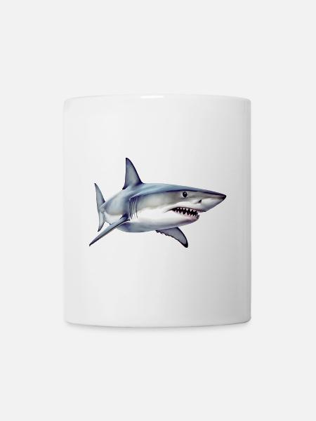 Hai - Tasse - Weiß