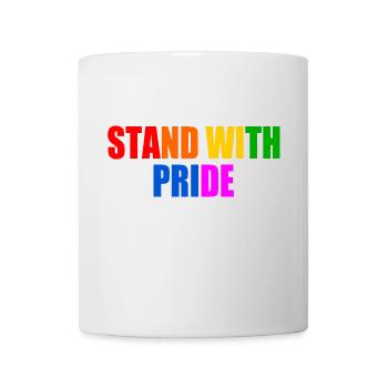 Stand with pride - Mug - white - Front