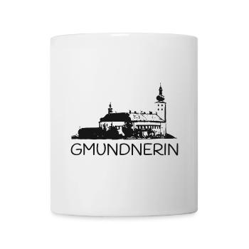 Gmundnerin Schloss Orth Gmunden Österreich - Tasse - Weiß - Vorne