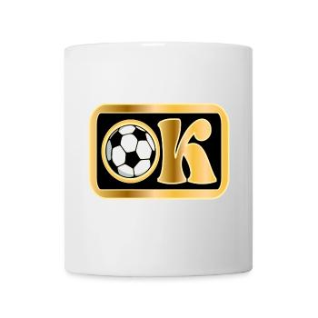 IN ORDNUNG - Okay - Fußball - Tasse - Weiß - Vorne