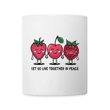 Berries of Peace - Mug - white - Front