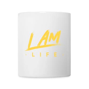 I am life zen motivation - Mug blanc - blanc - Devant