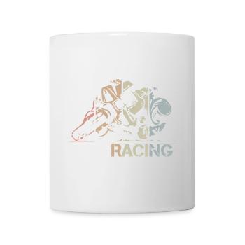 Rétro Moto Supersport Racing Vintage Icon - Mug blanc - blanc - Devant