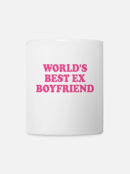 world's best ex boyfriend - Tasse - Weiß