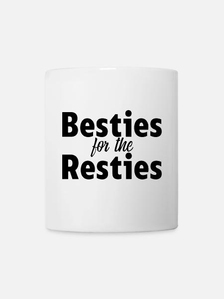 Meilleures amies pour les Resties 3 - Mug blanc - blanc