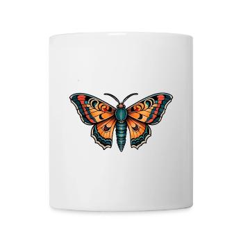 Moth Neo Traditional - Mug - white - Front