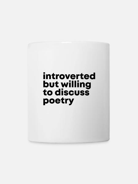 Poetry Poetry Poetry - Mug - white