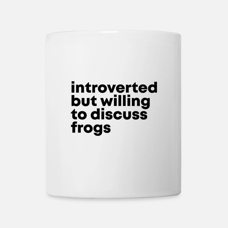 Frosch - Tasse - Weiß