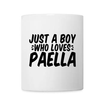 Juste un garçon qui aime la paella 3 - Mug blanc - blanc - Devant