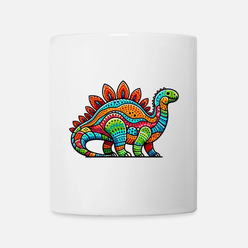 Dinosaurier - Tasse - Weiß