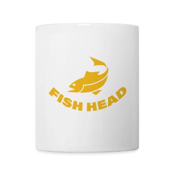 FISH HEAD - Tasse - Weiß - Vorne