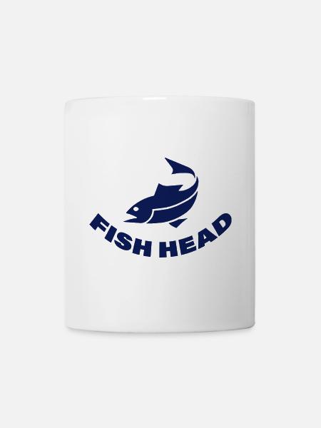 FISH HEAD - Tasse - Weiß