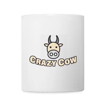 CRAZY COW - Mug - white - Front