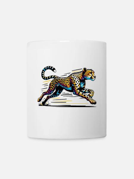 Gepard - Tasse - Weiß
