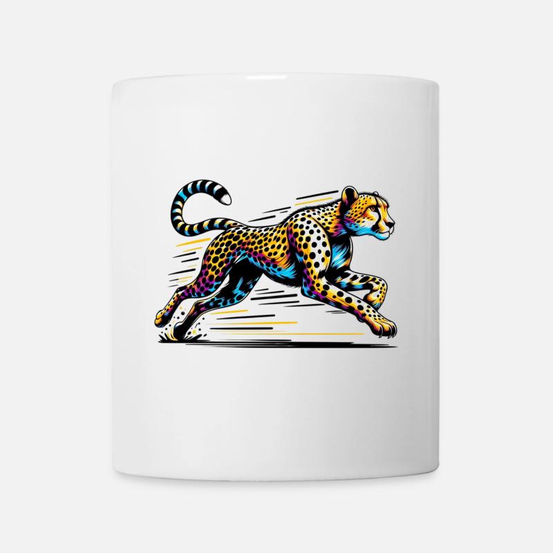 Gepard - Tasse - Weiß
