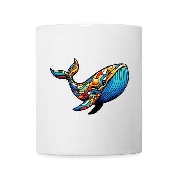 Wal - Tasse - Weiß - Vorne