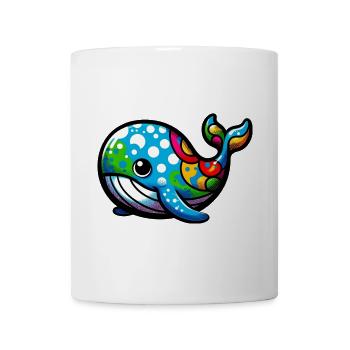 Wal - Tasse - Weiß - Vorne
