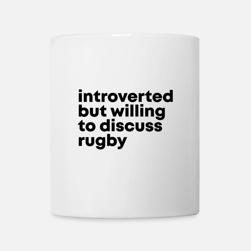 Rugby - Tasse - Weiß