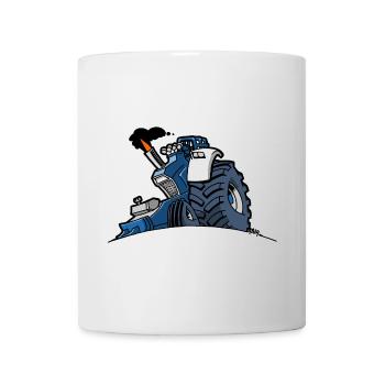 1293 DRAWSMALL BLAU - Tasse - Weiß - Vorne
