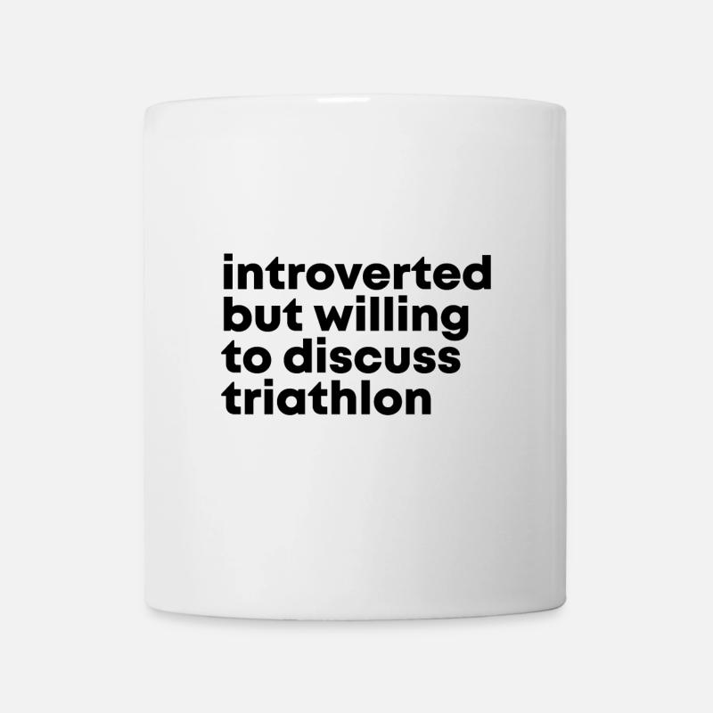 triathlon - Mug blanc - blanc