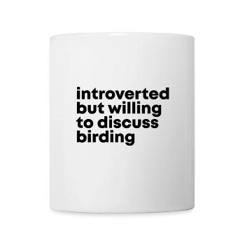 Vogelbeobachtung - Tasse - Weiß - Vorne