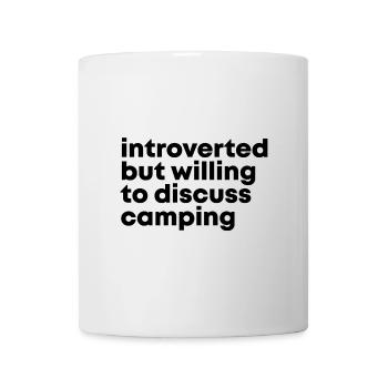 Camping - Mug blanc - blanc - Devant