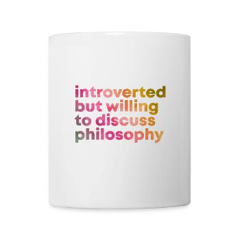 Philosophy - Mug - white - Front