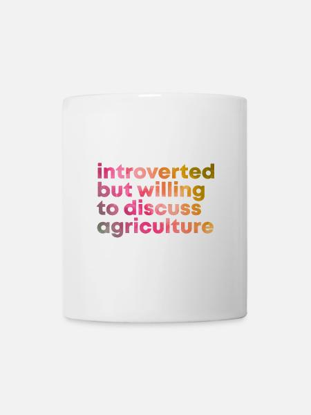 Landwirtschaft Landwirtschaft Landwirtschaft Landwirtschaft - Tasse - Weiß