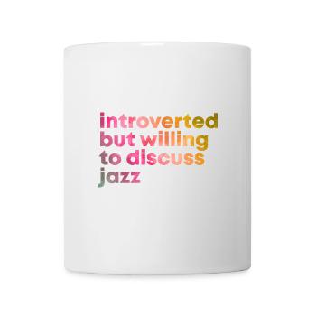jazz - Mug blanc - blanc - Devant