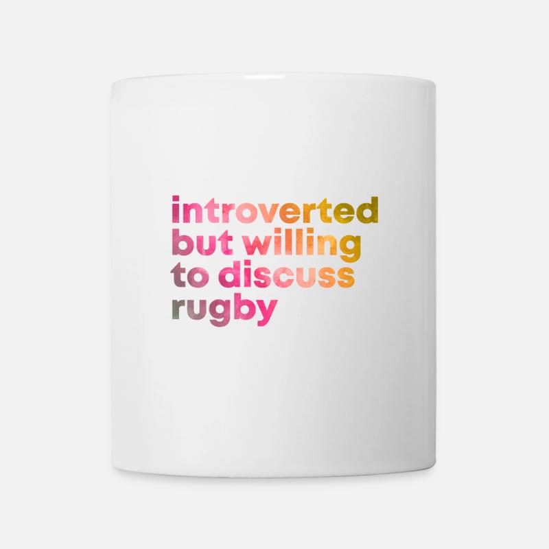 Rugby - Tasse - Weiß