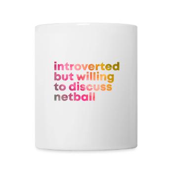 Netzball - Tasse - Weiß - Vorne