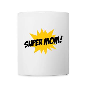 Super Mom - Mother's Day - Mug - white - Front
