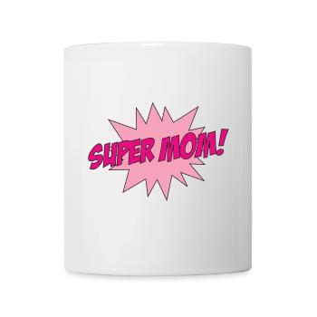 Super Mom - Mother's Day - Mug - white - Front
