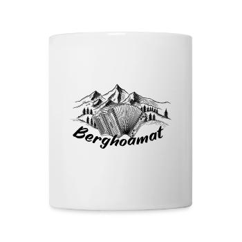 Harmonica Alps - Berghoamat (b) | Ziac - Mug - white - Front