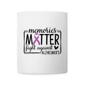 Memories Matter Kampf gegen Alzheimer - Tasse - Weiß - Vorne