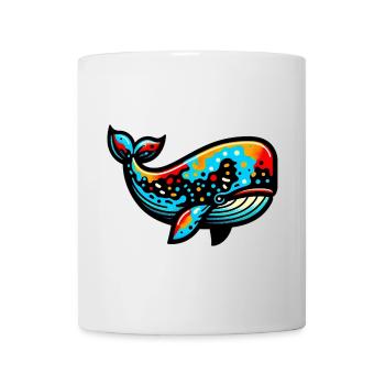 Wal - Tasse - Weiß - Vorne