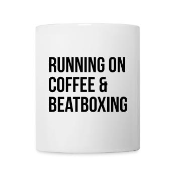 Beatboxen - Tasse - Weiß - Vorne