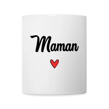 BONNE FÊTE. COEUR. BONNE FÊTE MAMAN. MAMAN - Mug blanc - blanc - Devant