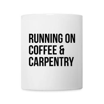 charpentier - Mug blanc - blanc - Devant