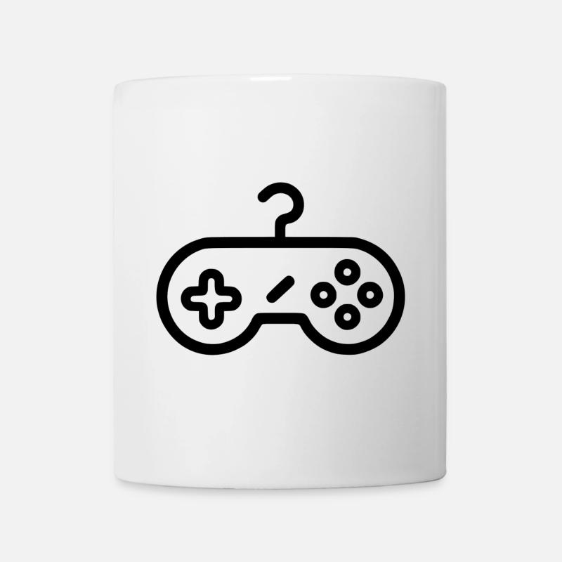 Passez au niveau supérieur - Gaming Vibes - Mug blanc - blanc