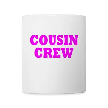cousin crew - Tasse - Weiß - Vorne