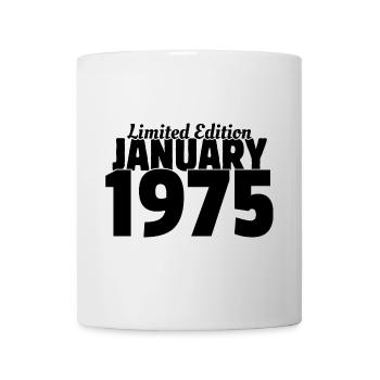 Edition Limitée Janvier 1975 - 50ème Anniversaire - Mug blanc - blanc - Devant