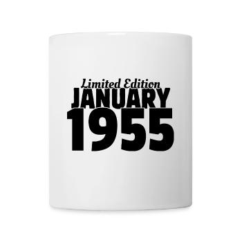 Edition Limitée Janvier 1955 - 70ème Anniversaire - Mug blanc - blanc - Devant