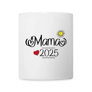 Maman 2025 - Mug blanc - blanc - Devant