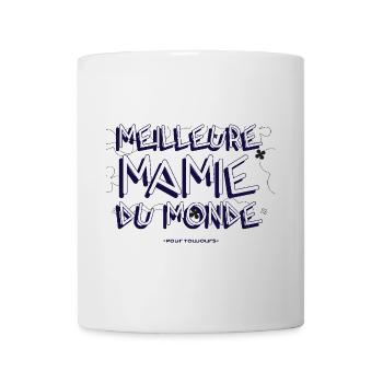 Meilleure mamie du monde. - Mug blanc - blanc - Devant