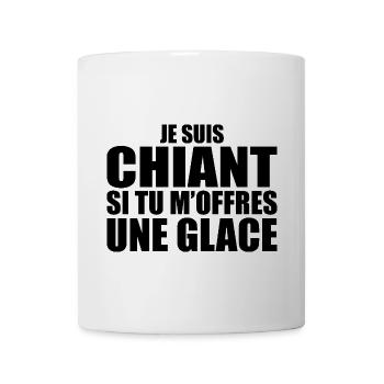 Man who adores: . Funny Design Humor - Mug - white - Front