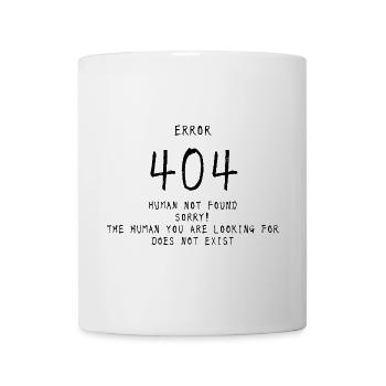 Error 404 - Mug - white - Front