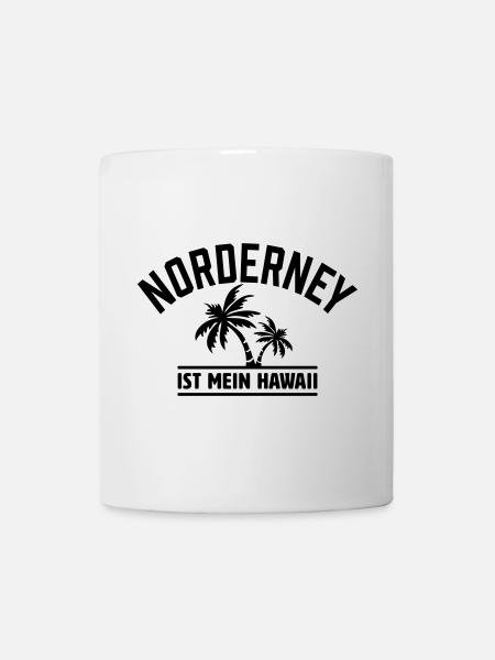 Norderney est mon Hawaï - Mug blanc - blanc